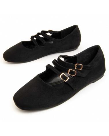 Ballerinas für Damen MONTEVITA BALLEKID BLACK