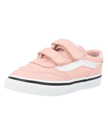 girl and boy Trainers VANS OFF THE WALL ZAPATILLAS VANS BROOKLYN LS V CANVAS SEPIA VN000D7XO3N1 ROSA
