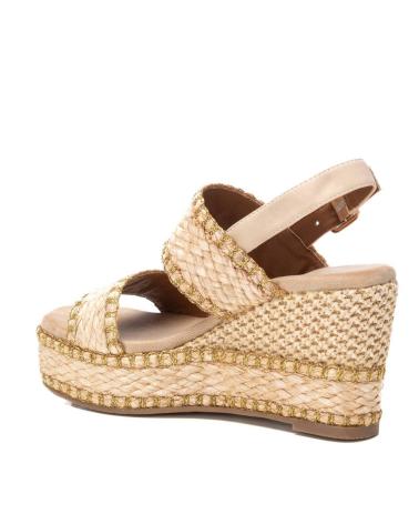 Sandali XTI  per Donna SANDALIA RAFIA CUNA 8 CM  BEIGE