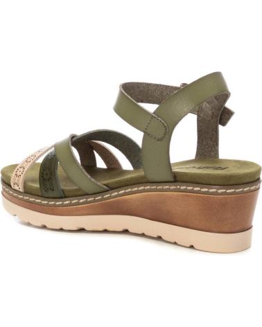 Sandalias REFRESH  de Mujer CUNAS MUJER 172682 KAKI  VERDE