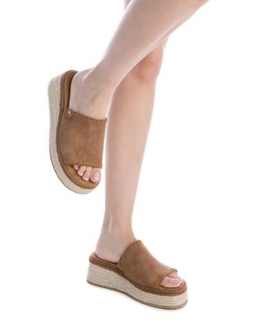 Chaussures compensées REFRESH  pour Femme 172779  CAMEL