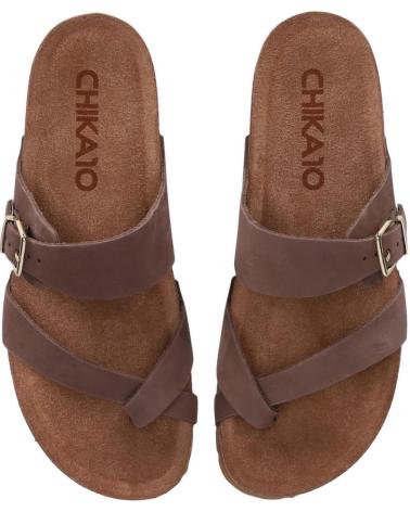 Sandalias de Mujer CHIKA10 ST PALMAR 03 MARRON-BROWN