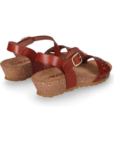 Sandalias CHIKA10  de Mujer ST MONAKO 01  CUERO-TAN