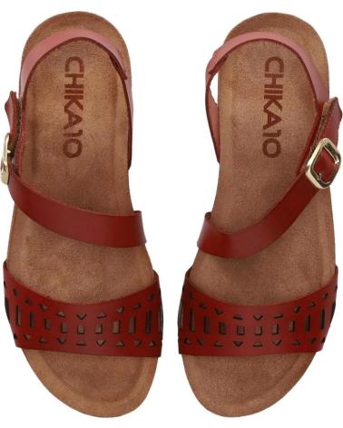 Sandalias CHIKA10  de Mujer ST MONAKO 01  CUERO-TAN