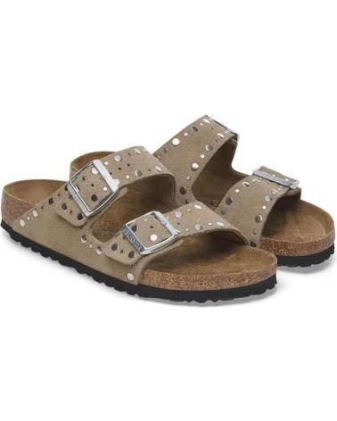 Woman Sandals BIRKENSTOCK ARIZONA PIEL  TAUPE