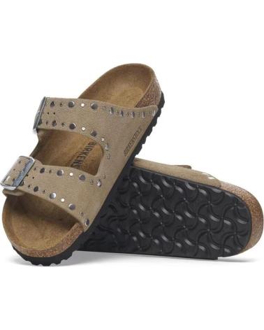 Woman Sandals BIRKENSTOCK ARIZONA PIEL  TAUPE