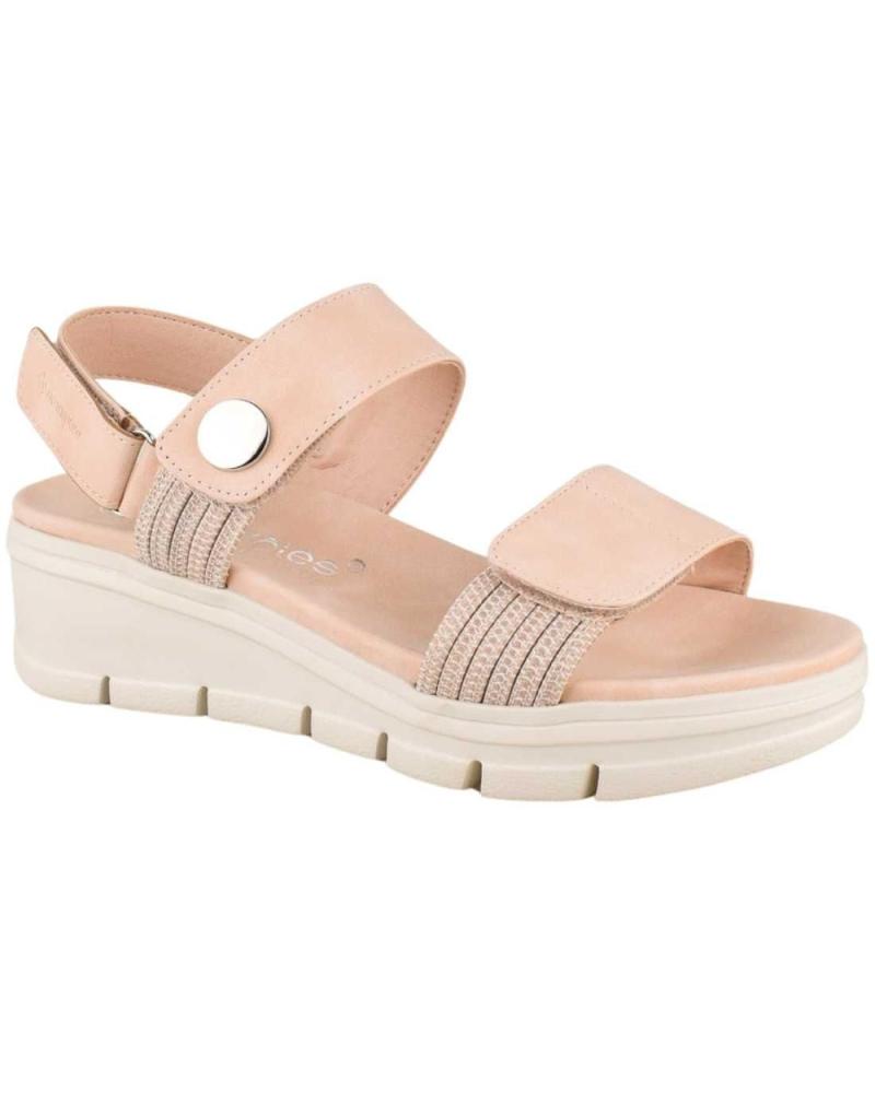 Sandalias AMARPIES  de Mujer SANDALIA CONFORT CON VELCROS PARA MUJER ABZ23505 C  NUDE