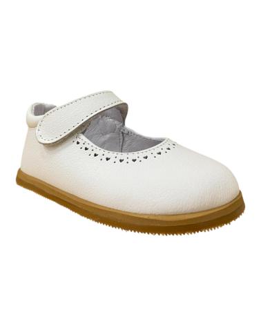 Schuhe BLANDITOS  für Mädchen MERCEDITAS RESPETUOSAS PICADO CALMA  BLANCO