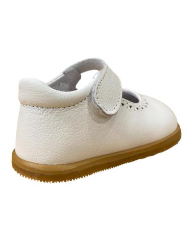 Schuhe BLANDITOS  für Mädchen MERCEDITAS RESPETUOSAS PICADO CALMA  BLANCO