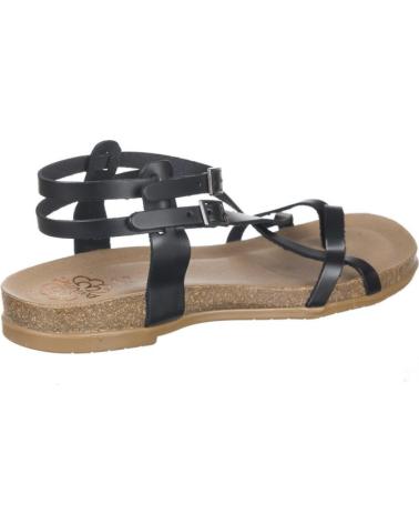 Sandalen PORRONET  für Damen SANDALIAS PLANAS MUJER 3134  NEGRO