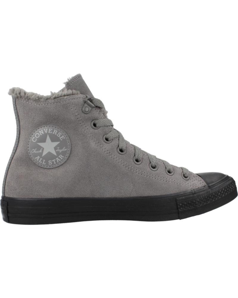 Zapatillas deporte CONVERSE  de Hombre ZAPATILLAS HOMBRE MODELO CHUCK TAYLOR ALL STAR HI COLOR GRIS  SHRKSKN