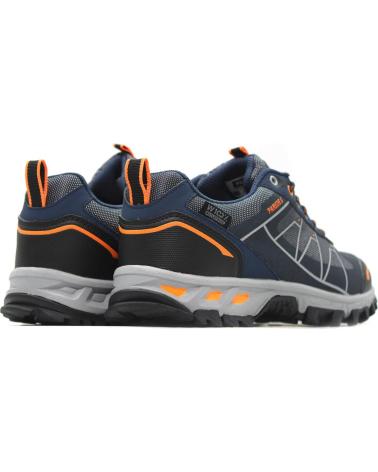 Scarpe sport PAREDES  per Uomo S SILVANO  AZUL-NARANJA