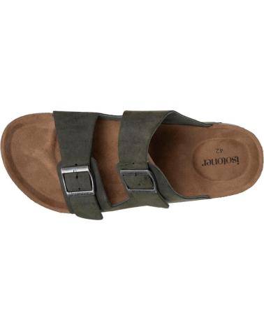 Sandalias ISOTONER  de Hombre SANDALIA BIO HEBILLAS  GRIS