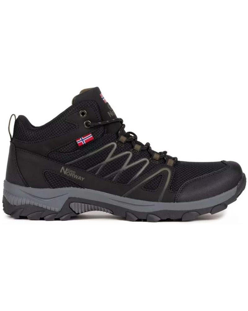 Sapatilhas GEOGRAPHICAL NORWAY  de Homem BOTAS PARA HOMBRE EN COLOR  NEGRO