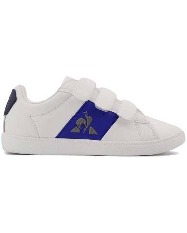 Deportivas LE COQ SPORTIF  de Niña y Niño ZAPATILLAS PARA NINOS UNISEX EN COLOR  BLANCO