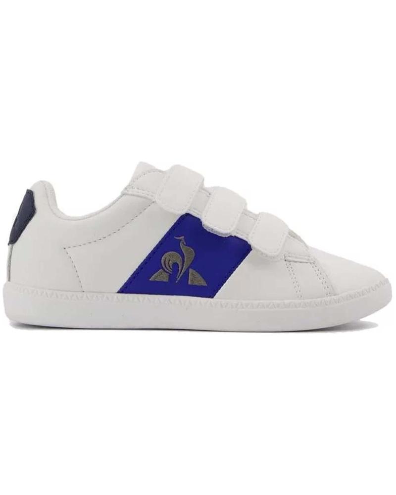 Deportivas LE COQ SPORTIF  de Niña y Niño ZAPATILLAS PARA NINOS UNISEX EN COLOR  BLANCO