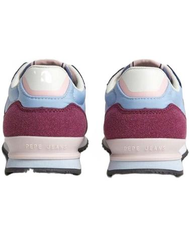 Scarpe sport per Donna PEPE JEANS SNEAKERS PGS30585 BURDEOS ROJO