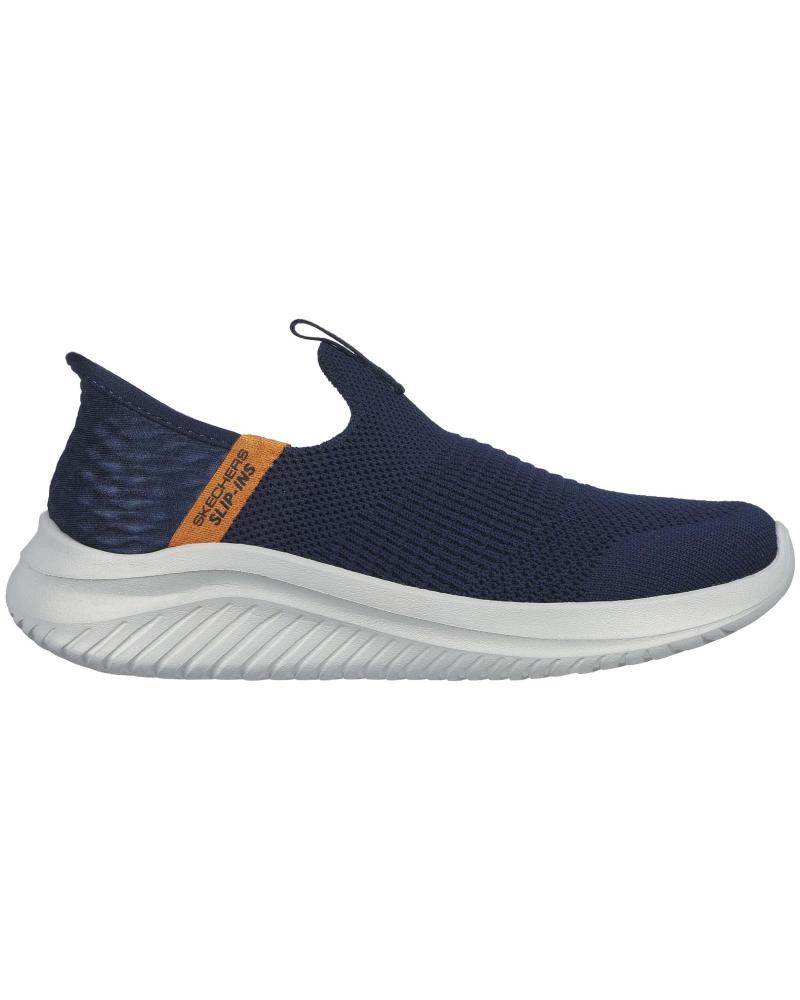 Deportivas SKECHERS  de Niña y Niño ZAPATILLAS SLIP-INS ULTRA FLEX 3 0 PARA NINOS EN COLOR  AZUL