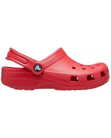 Zuecos CROCS  de Niña y Niño ZUECOS CLASSIC PARA NINOS UNISEX EN COLOR  ROJO