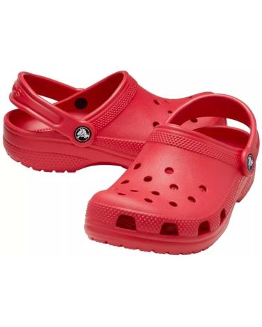 Clogs für Mädchen und Junge CROCS ZUECOS PARA NINOS UNISEX EN COLOR ROJO ROJO