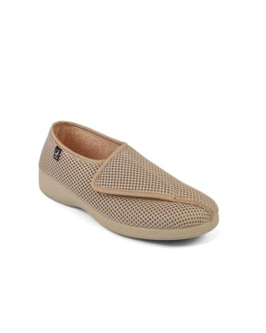 Calzado de casa JAVER  de Mujer ZAPATILLAS PRIMAVERA VERANO VARIOS H-49  BEIGE