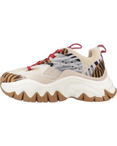Woman Zapatillas deporte BUFFALO ZAPATILLAS MUJER MODELO TRAIL ONE COLOR ANIMAL PRINT  BRWNCRM