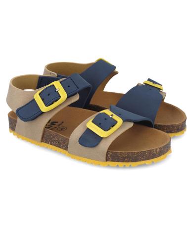 Sandales GARVALIN  pour Garçon SANDALIAS PARA CHICO 252474 BIOS BASIC  BEIGEAZULB827