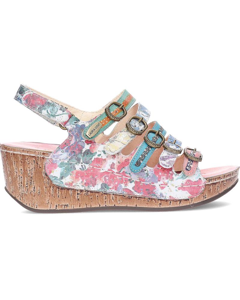 Sandálias LAURA VITA  de Mulher SANDALIAS DE DINO0523  POUDRE