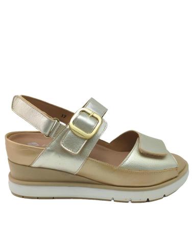 Sandalias PIESANTO  de Mujer 250263 PIEL -TAUPE  PLATINO