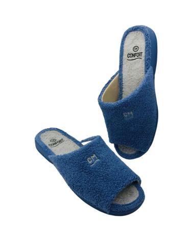 Calzado de casa CMCONFORT  de Mujer ZAPATILLA CASA VERANO MUJER CM CONFORT 50369  AZUL