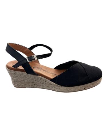 Woman Sandals DTORRES SANDALIAS YUTE LONA TORRES 5004 NEGRO  VARIOS COLORES