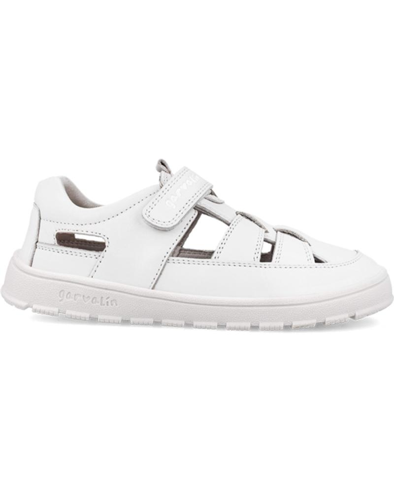 Sandalen GARVALIN  für Mädchen und Junge SANDALIA PARA CHICO 252504 BASIC SOFT KIDS  BLANCOC050