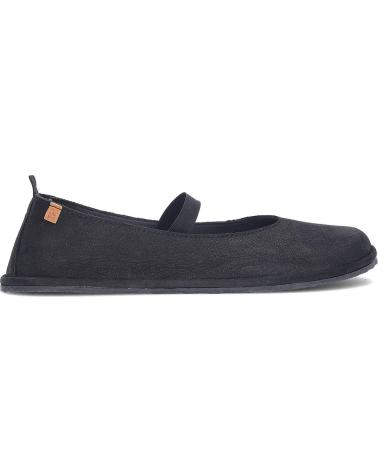 Bailarinas EL NATURALISTA  de Mujer BAILARINAS BAREFOOT BARE 5670  BLACK