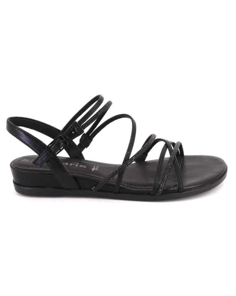 Sandalias TAMARIS  de Mujer 28103 SANDALIAS DE MUJER ORO  NEGRO