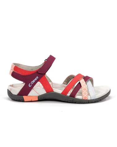 Sandalias CHIRUCA  de Mujer SANDALIAS PLANAS MUJER MALIBU 17 BURDEOS  ROJO