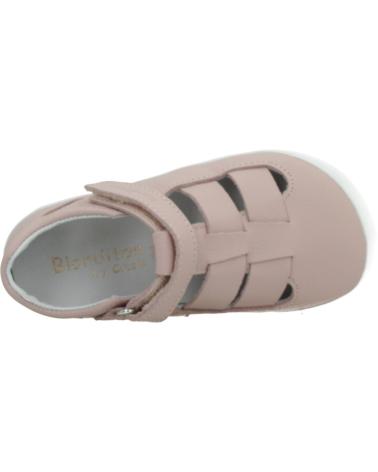 Sandali per Bambina BLANDITOS SANDALIAS RESPETUOSAS DE PIEL OCEANO ROSA