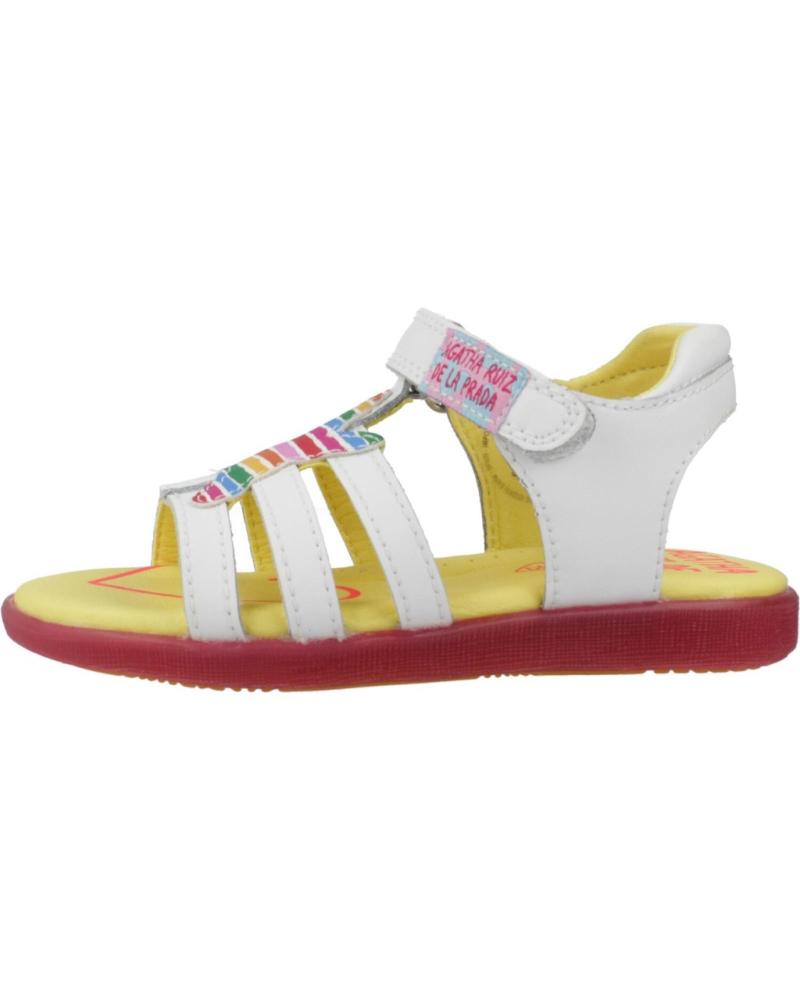Sandalias AGATHA RUIZ DE LA PRADA de Niña SANDALIAS NINA MODELO 242965A COLOR BLANCO Sandalias AGATHA RUIZ DE LA PRADA de Niña SANDALIAS NINA MODELO 242965A COLOR BLANCO