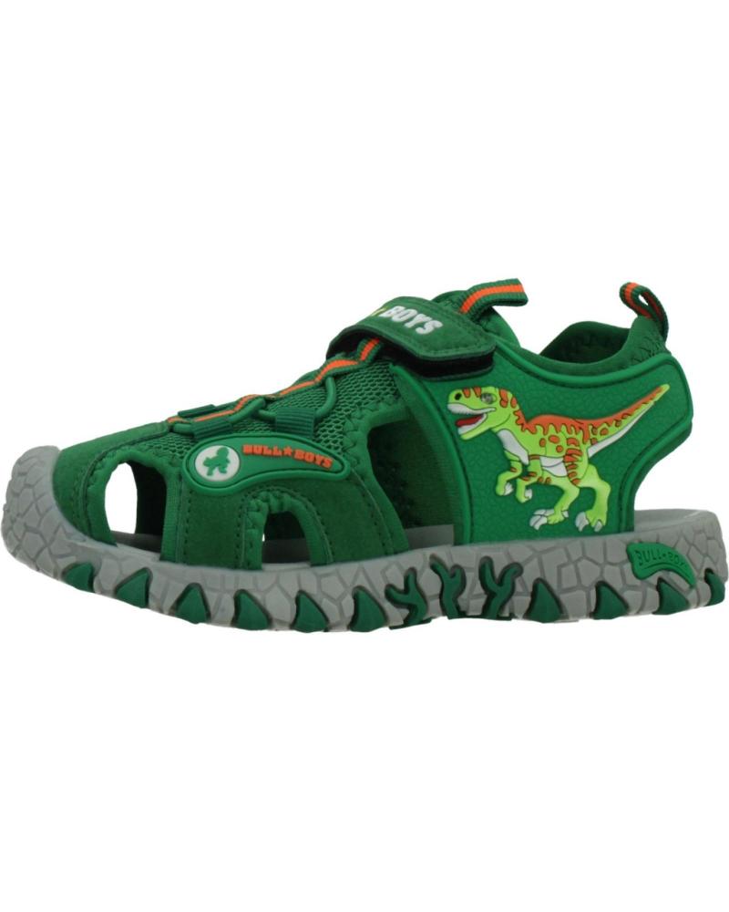 Sandales BULL BOYS  pour Garçon ZAPATILLAS NINO MODELO CL3144 COLOR  VERDE