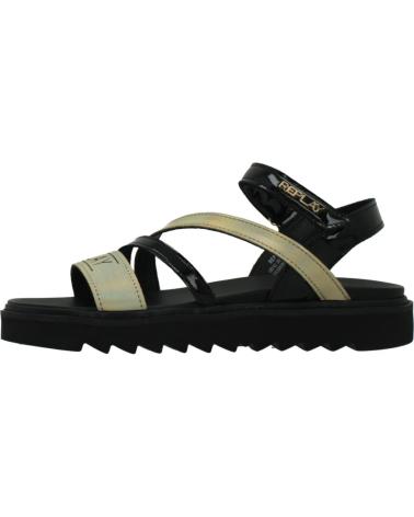 REPLAY SANDALIAS NINA MODELO JT420009S COLOR NEGRO BLKGLD