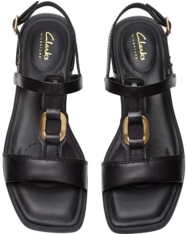 Woman Sandals CLARKS ARIANY SLING 26181240 NEGRO