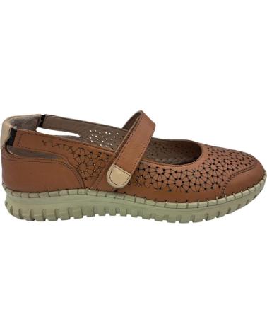 Schuhe CALZADOMANIA  für Damen ZAPATO PIEL PICADO  CUERO