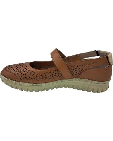 Schuhe CALZADOMANIA  für Damen ZAPATO PIEL PICADO  CUERO