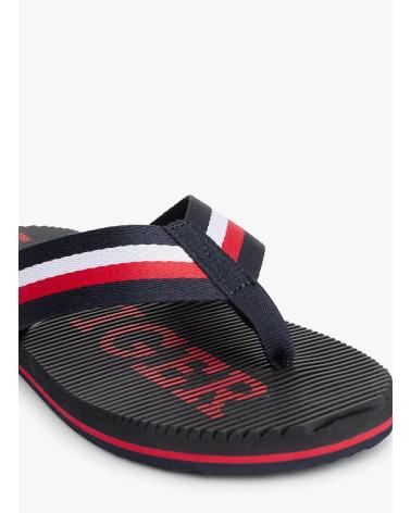 Chinelos TOMMY HILFIGER  de Homem MASSAGE HILFIGER BEACH SANDAL  MARINO