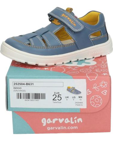Sandales pour Garçon GARVALIN 252504-B631 INDIGO
