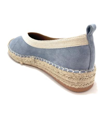 Chaussures CHIC VISION  pour Femme ESPARDENAS PLANAS MUJER BORDE CONFORT  AZUL