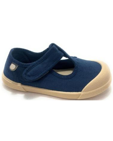 Zapatos IGOR  de Hombre LONAS NINOS PEPITO PEGUE BAREFOOTRESPET  AZUL