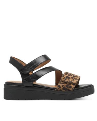 Woman Sandals TAMARIS 88705 PIEL NEGRA  NEGRO