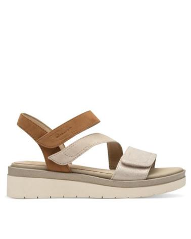 Sandálias TAMARIS  de Mulher 88705 PIEL BEIG  NEGRO