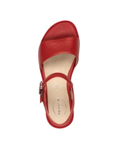 Sandales TAMARIS  pour Femme 88708 PIEL ROJA  ROJO