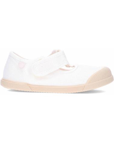 Zapatos de Niña y Niño IGOR BAMBAS Y LONAS BLANCO